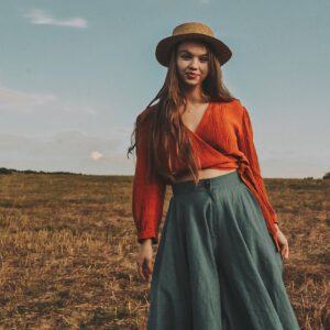 Zavinovací top Klára