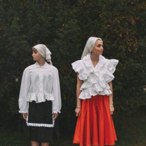 Sukňové nohavice Elizabeth midi