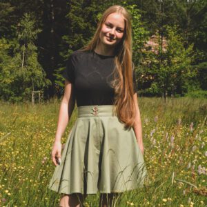 Sukňové mini nohavice Elizabeth na mieru